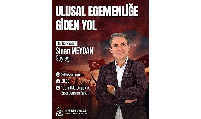 Bayraklı'da 23 Nisan Programı Sinan Meydan Söyleşisi ile Tamamlanıyor