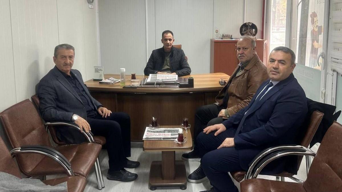 Adıyaman Kent Konseyi’nden Güne Bakış Gazetesi’ne tebrik ziyareti