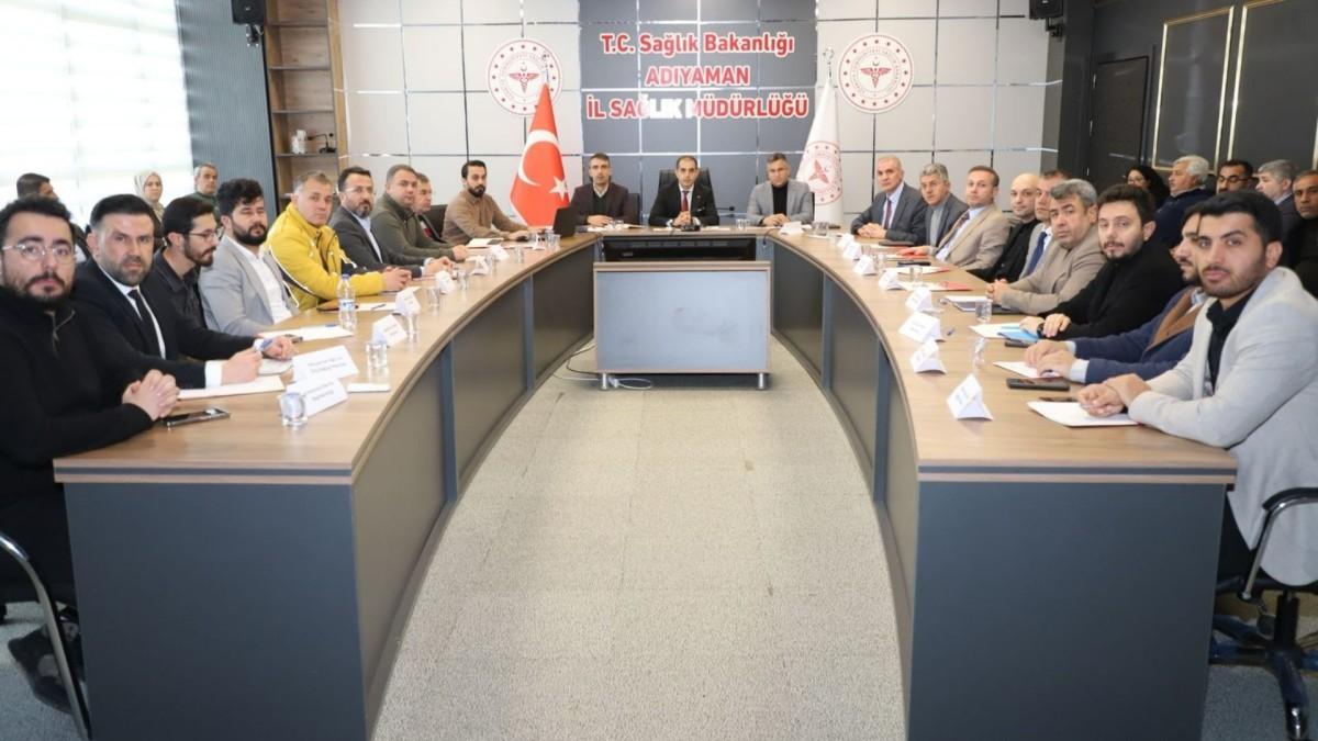 Adıyaman sağlık altyapısı için 2026 yılı yol haritası belirlendi
