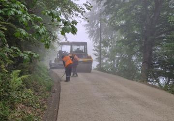 Trabzon Büyükşehir’den Yüksek Kesimlerde Yol Seferberliği