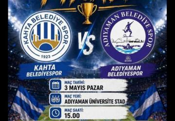 Kahta Belediyespor – Adıyaman Belediyespor finalde
