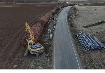 Konya Büyükşehir Sarayönü'nün Su Altyapısını Yeniliyor