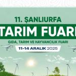 Şanlıurfa Tarım Fuarı 11 Aralık’ta başlıyor