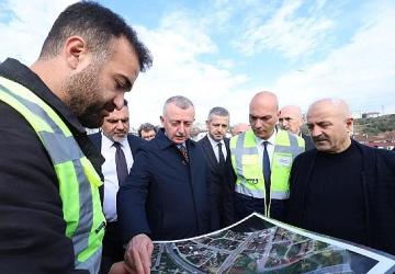 Büyükakın, Eskihisar Kavşağı'nda son durumu inceledi