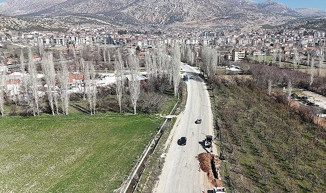 ASAT'tan Elmalı'da asfalt öncesi altyapı yatırımı
