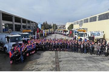 Başkan Altay 177 Milyon Lira Bedelle KOSKİ Araç Filosuna Kazandırılan 19 Yeni Aracı Tanıttı