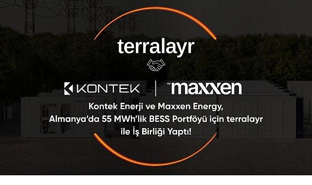 Kontek Energy ve Maxxen Energy, Almanya'da 55 MWh'lik BESS Portföyü için terralayr ile İş Birliği Yaptı