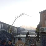 İşçi Konteynerinde Çıkan Yangın Kontrol Altına Alındı