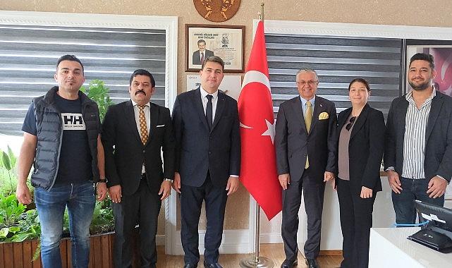 Oda Başkanı Çelik'ten Başkan Topaloğlu'na ziyaret