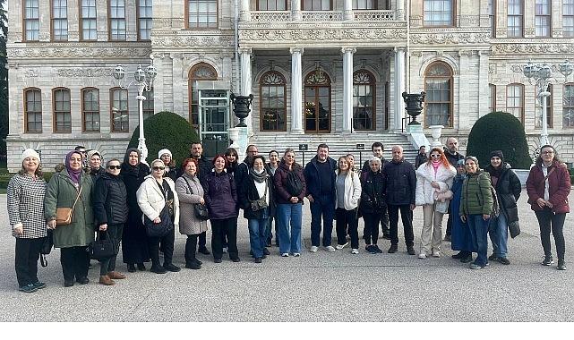 Maltepeliler, Dolmabahçe Sarayı'nı ziyaret etti