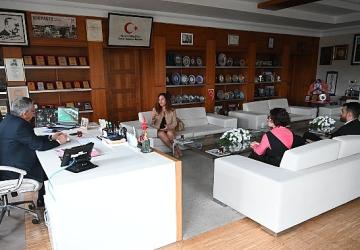 Ukrayna'nın Antalya Konsolosu Kuchma'dan Başkan Topaloğlu'na ziyaret