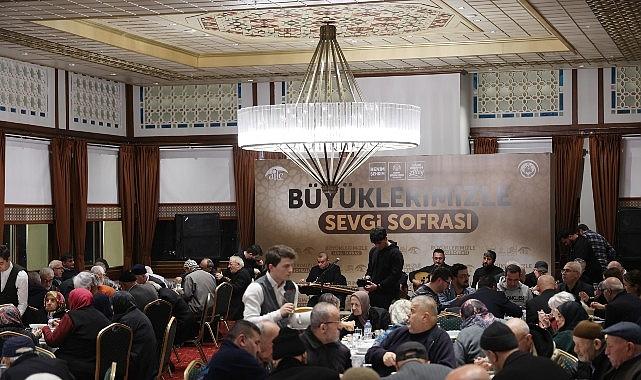 Konya Büyükşehir'den “Büyüklerimizle Sevgi Sofrası" Programı