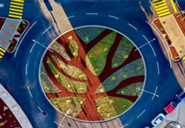 Kavşaklar sanat eserine dönüşüyor