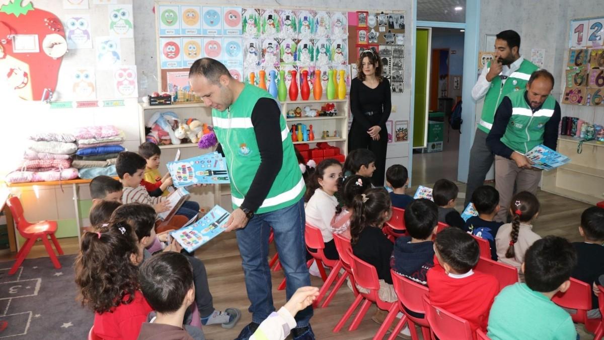 Haliliye Belediyesi’nden okullarda geri dönüşüm eğitimleri