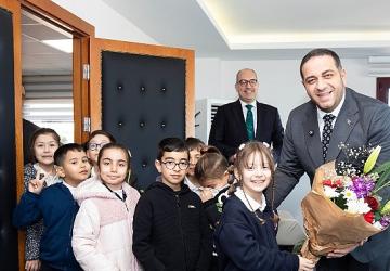 Başkanlık Makamında Hayat Bilgisi Mesaisi