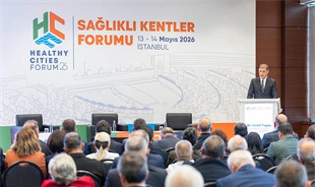 Başkan Tugay Sağlıklı Kentler Forumu'nda konuştu: “İklim hedefleri ancak kentlerde somutlaşır"