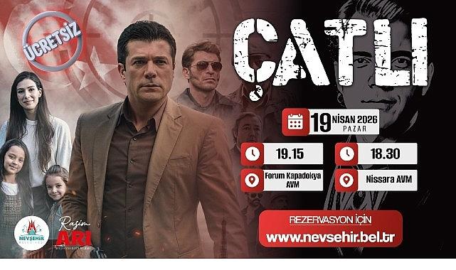 Nevşehir Belediyesi'nden “Çatlı" Filmi Gösterimi