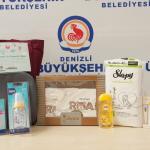 Denizli’de Dar Gelirli Ailelere Temel Bakım Ürünü Desteği
