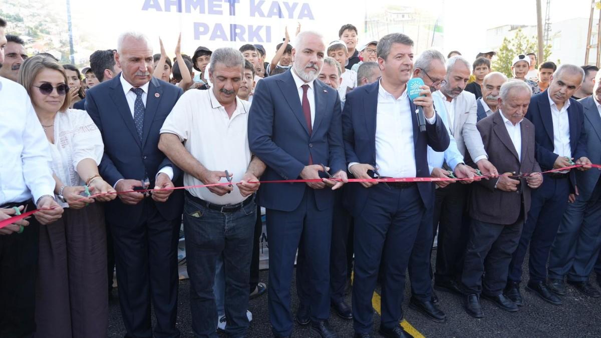 Ahmet Kaya Parkı açıldı, Tutdere: ‘2026 yılı açılışlar yılı olacak’ - Videolu Haber