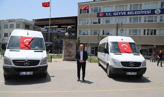 Geyve Belediyesi'nden Araç Filosuna Güçlü Katkı: Son 1,5 Yılda Yaklaşık 18 Milyon TL'lik Yeni Araç