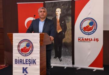 Kamu-İş Konfederasyonu Adıyaman İl Başkanı Hasan Aytemir’den 1 Mayıs açıklaması