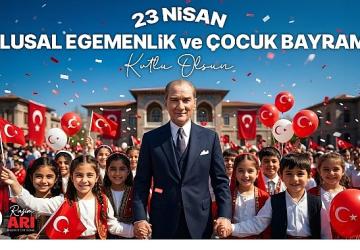 Belediye Başkanımız Rasim Arı'dan 23 Nisan Çocuk Bayramı Mesajı