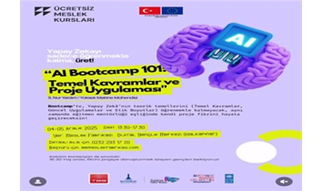 Gençlerin fikirleri yapay zekâ ile projeye dönüşecek