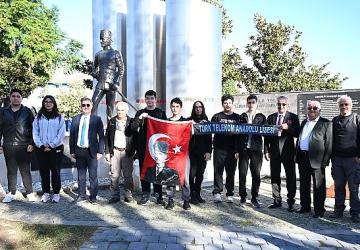 Kahraman Topçu Yüzbaşı Aker Kemer'de anıldı