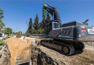 Tire'de altyapı yenileniyor, caddeler modernleşiyor