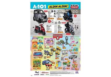 8 Ocak'ta A101'de Elektrikli Araç Dikkat Çekiyor