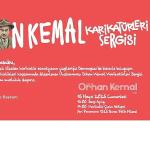 “Uluslararası Orhan Kemal Karikatürleri Sergisi" Sanatseverlerle Buluşuyor