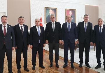Konya Heyeti ve Başkan Altay Ankara'da Çeşitli Ziyaretler Gerçekleştirdi