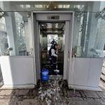 Üst geçit asansörleri Büyükşehir'le tertemiz