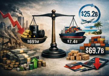 Cari Açık 25,2 Milyar Dolara İndi