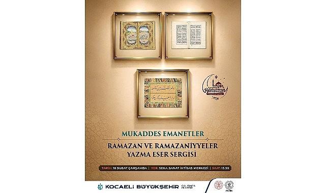 “Mukaddes Emanetler" sergisi kapılarını açıyor