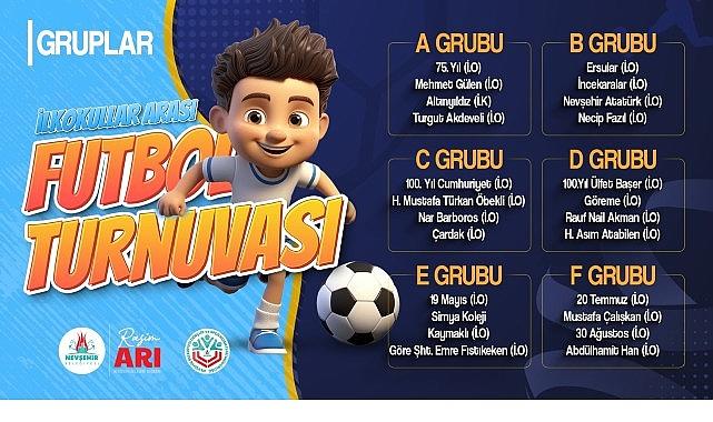 Nevşehir Belediyesi'nden İlkokullar Arası 23 Nisan Futbol Turnuvası
