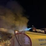 Kemer'de korkutan yangın