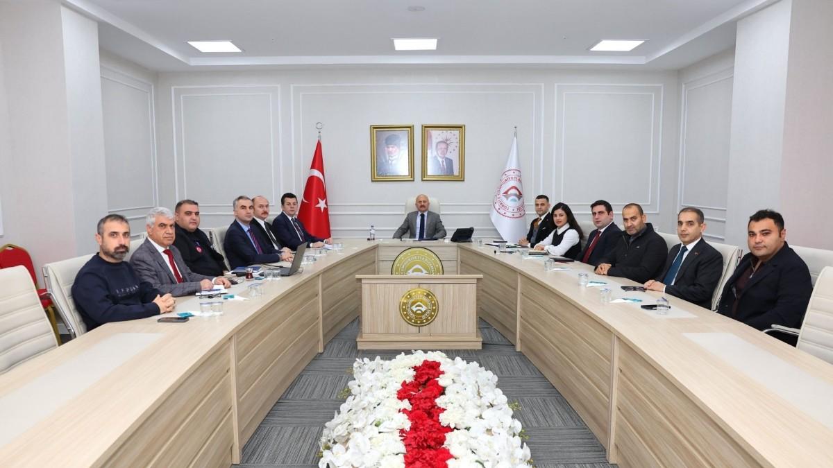 Adıyaman’da Vali Yardımcıları Değerlendirme Toplantısı yapıldı
