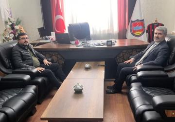 Başkan Reşit Alkan’dan Ferhat Songur’a tebrik ziyareti