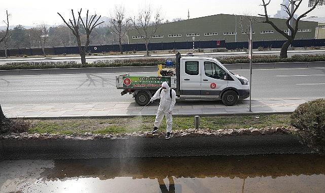 Keçiören'de Larva Mücadelesi ve Bordo Bulamacı Uygulamaları Aralıksız Devam Ediyor