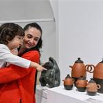 2. Uluslararası Işık Seramik Yarışması Sergisi açıldı