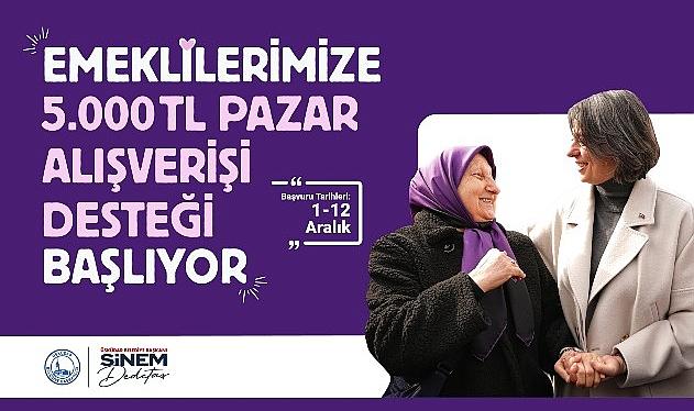 Üsküdar Belediyesi'nin “Emeklilere Pazar Alışverişi Desteği" Yeniden Başlıyor