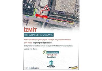 Yahyakaptan'da iki güzergâha geçici ara