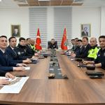 Adıyaman İl Emniyet Müdürlüğü, haftalık değerlendirme toplantısı gerçekleştirdi