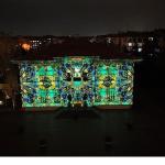 Konya Büyükşehir, Taş Bina'nın Tarihi Silüetinde Video Mapping Gösterisi Başlattı