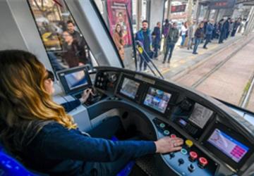 Raylarda kadın gücü