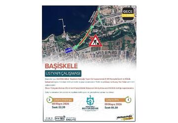 D-130 Karayolu trafik akışına kapatılacak