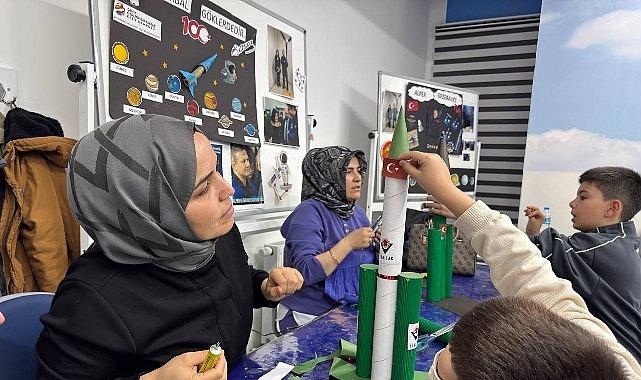 Canik'te Bayram Coşkusu Paylaşıldı: Aileler Atölyelerde Buluştu