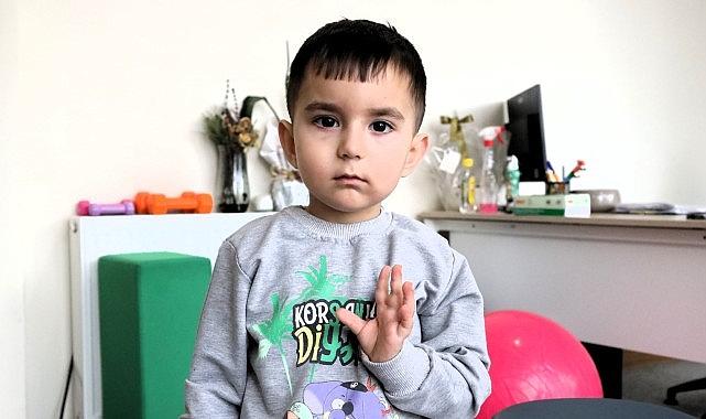 Gonca'da atılan ilk adım, minik Demir'e umut oldu