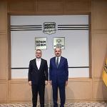 Türkiye Cumhuriyet Merkez Bankası Başkanı Karahan Başkan Altay'ı Ziyaret Etti